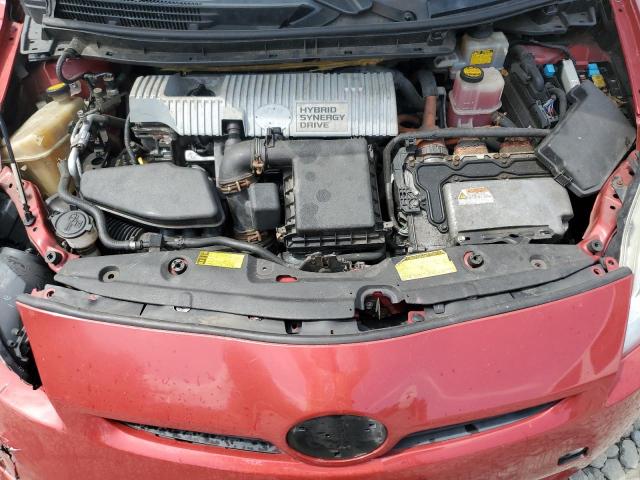 JTDKN3DU2A0023645 - 2010 TOYOTA PRIUS 红色 照片 11