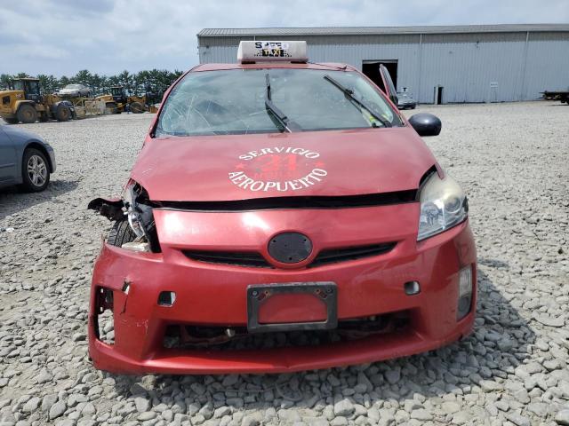 JTDKN3DU2A0023645 - 2010 TOYOTA PRIUS 红色 照片 5