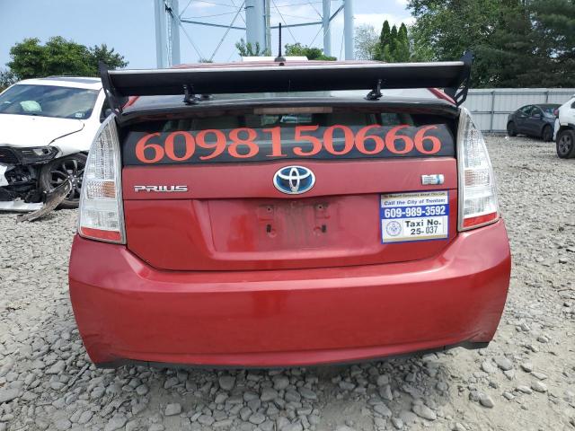 JTDKN3DU2A0023645 - 2010 TOYOTA PRIUS 红色 照片 6
