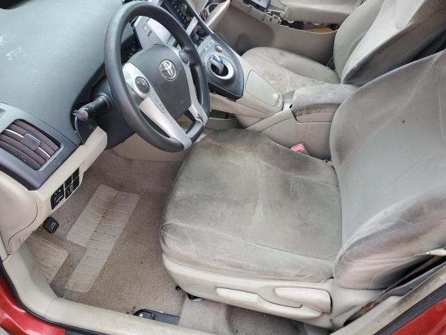 JTDKN3DU2A0023645 - 2010 TOYOTA PRIUS 红色 照片 7