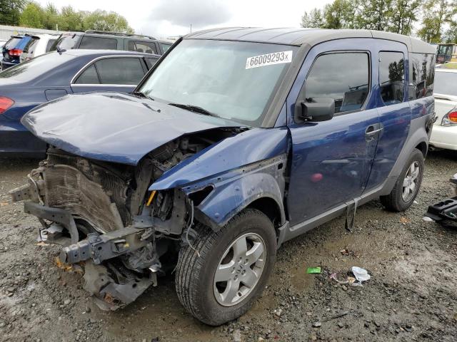 5J6YH28573L031069 - 2003 HONDA ELEMENT EX BLUE photo 1