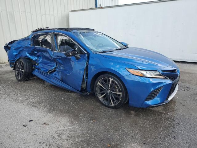 4T1B61HK3KU259544 - 2019 TOYOTA CAMRY XSE BLUE photo 4