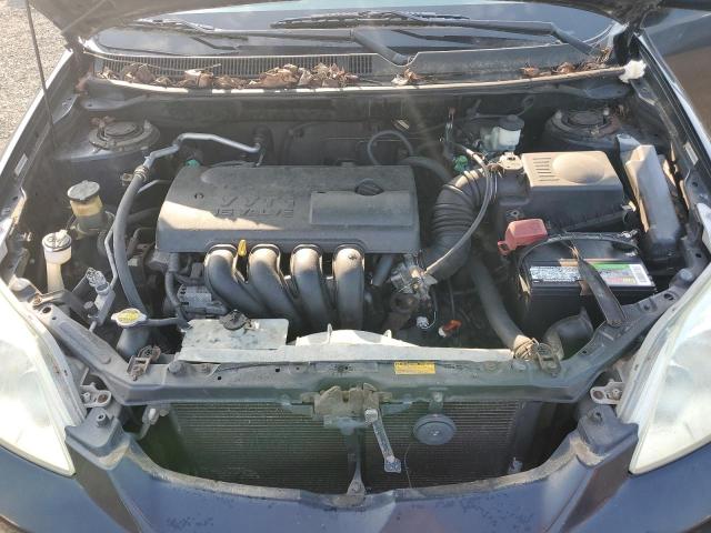 2T1KR32E74C228551 - 2004 TOYOTA COROLLA MA XR BLACK photo 11