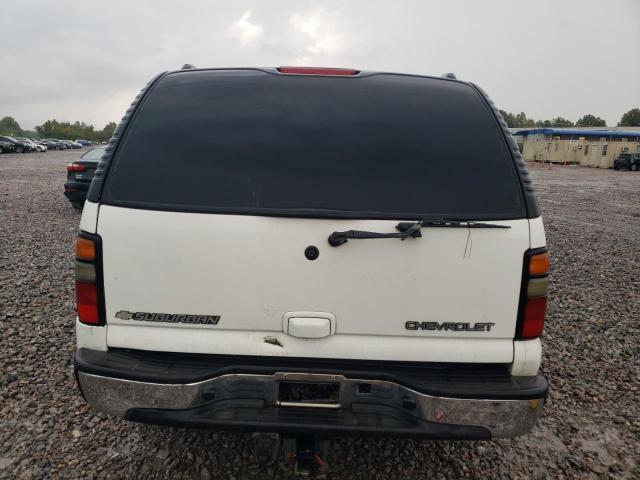 1GNEC16Z85J104866 - 2005 CHEVROLET SUBURBAN C1500 WHITE photo 6