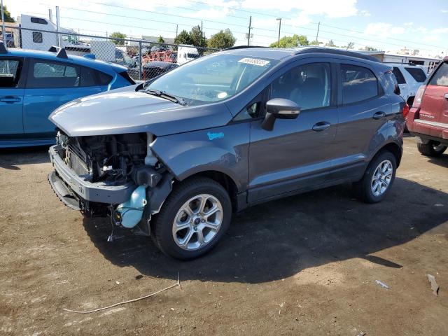 MAJ6S3GL1KC269198 - 2019 FORD ECOSPORT SE GRAY photo 1
