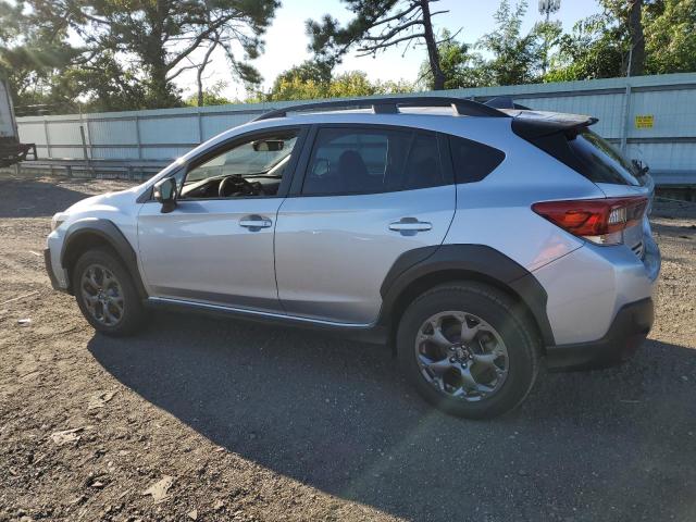 JF2GTHSC1NH209253 - 2022 SUBARU CROSSTREK SPORT SILVER photo 2