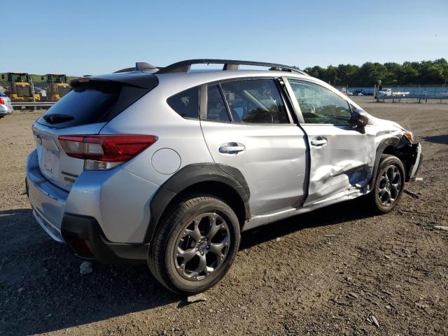 JF2GTHSC1NH209253 - 2022 SUBARU CROSSTREK SPORT SILVER photo 3