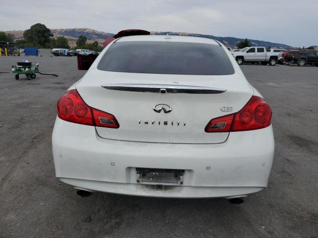 JN1CV6APXCM628869 - 2012 INFINITI G37 BASE WHITE photo 6