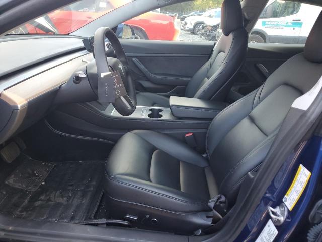 5YJ3E1EAXMF939430 - 2021 TESLA MODEL 3 蓝色 照片 7