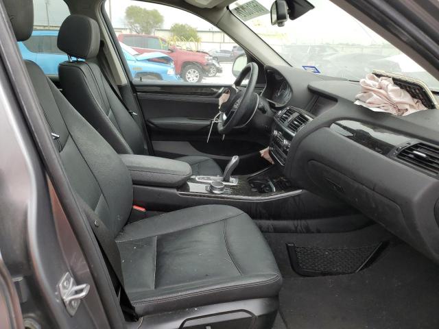 5UXWZ7C31H0V88466 - 2017 BMW X3 SDRIVE28I GRAY photo 5