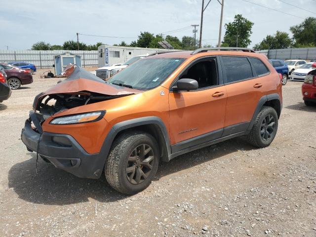 1C4PJMBS6GW142099 - 2016 JEEP CHEROKEE TRAILHAWK TWO TONE photo 1