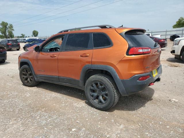 1C4PJMBS6GW142099 - 2016 JEEP CHEROKEE TRAILHAWK TWO TONE photo 2