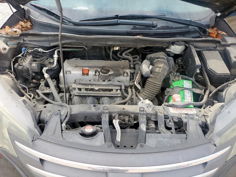 5J6RM3H74CL007240 - 2012 HONDA CR-V EXL BLACK photo 12