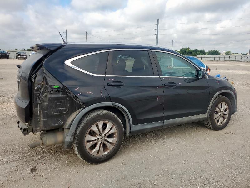 5J6RM3H74CL007240 - 2012 HONDA CR-V EXL BLACK photo 3