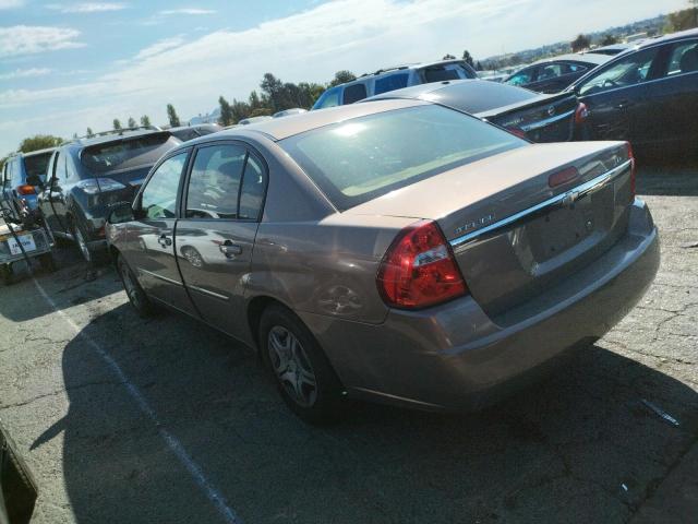 1G1ZS58FX7F212444 - 2007 CHEVROLET MALIBU LS GOLD photo 2