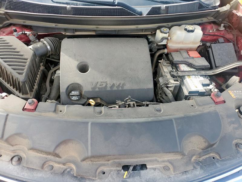 1GNERGKW2KJ207578 - 2019 CHEVROLET TRAVERSE LT წითელი ფოტო 12