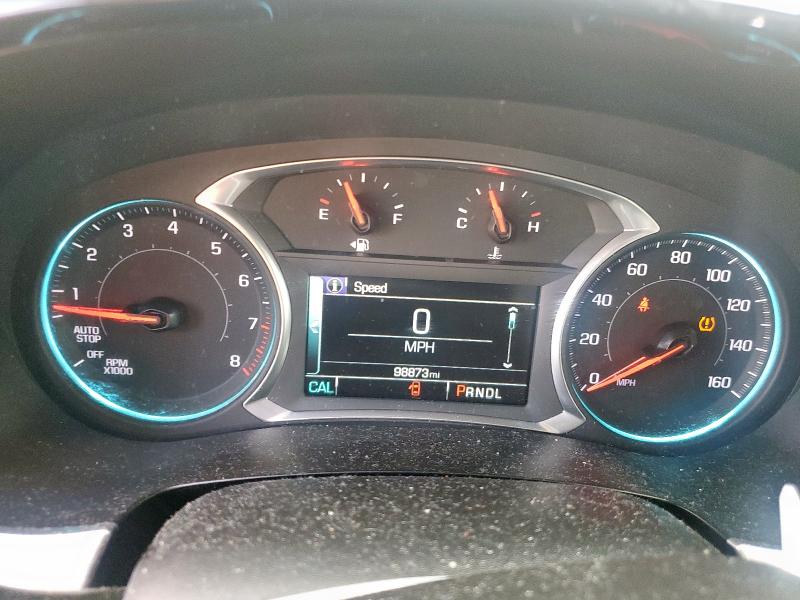 1GNERGKW2KJ207578 - 2019 CHEVROLET TRAVERSE LT წითელი ფოტო 9