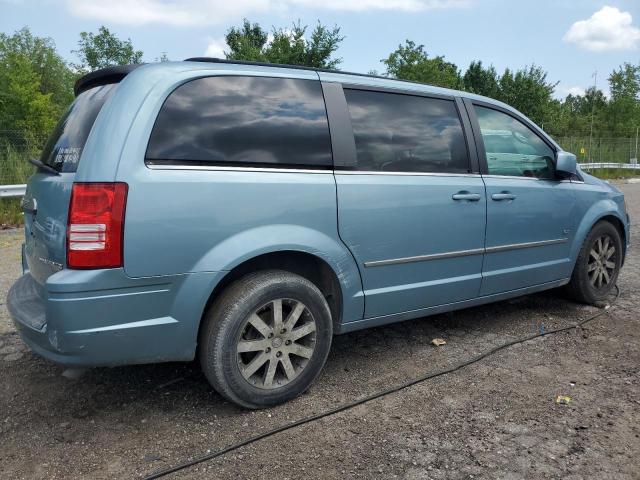 2A8HR54X39R667914 - 2009 CHRYSLER TOWN & COU TOURING BLUE photo 3