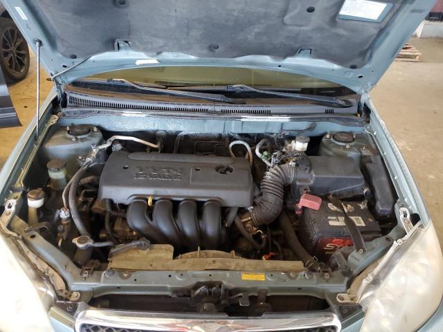 1NXBR32E95Z560927 - 2005 TOYOTA COROLLA CE ტურკოუსი ფოტო 11