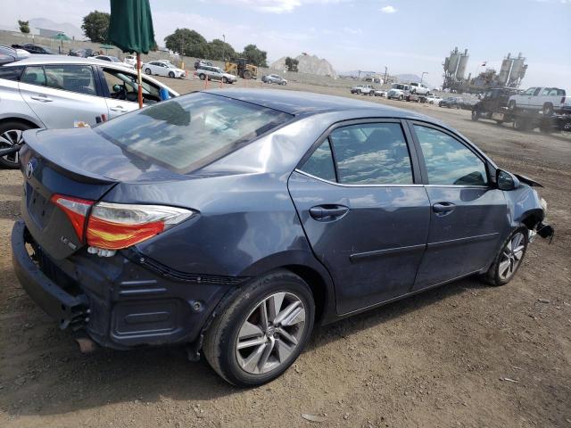 5YFBPRHE9EP104752 - 2014 TOYOTA COROLLA ECO GRAY photo 3