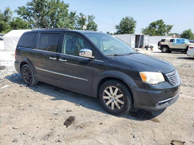 2C4RC1CG3CR116901 - 2012 CHRYSLER TOWN & COU TOURING L BLACK photo 4