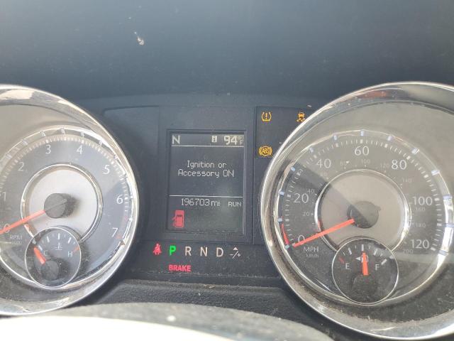 2C4RC1CG3CR116901 - 2012 CHRYSLER TOWN & COU TOURING L BLACK photo 9