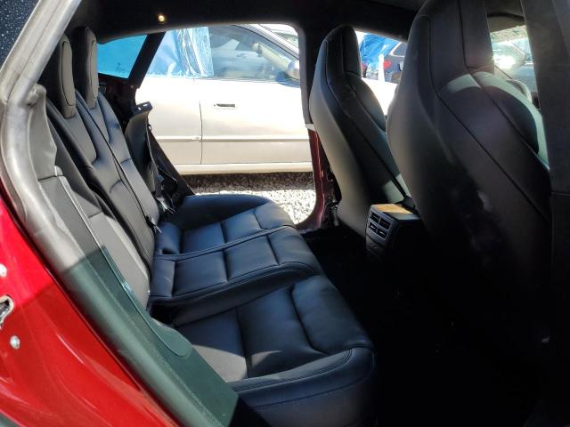 5YJSA1E27KF345732 - 2019 TESLA MODEL S Կարմիր լուսանկար 10