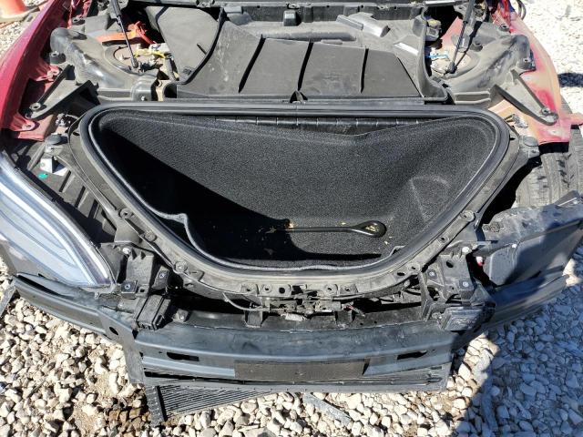 5YJSA1E27KF345732 - 2019 TESLA MODEL S Կարմիր լուսանկար 11