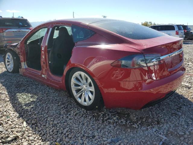 5YJSA1E27KF345732 - 2019 TESLA MODEL S Կարմիր լուսանկար 2