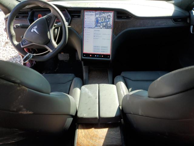 5YJSA1E27KF345732 - 2019 TESLA MODEL S Կարմիր լուսանկար 8