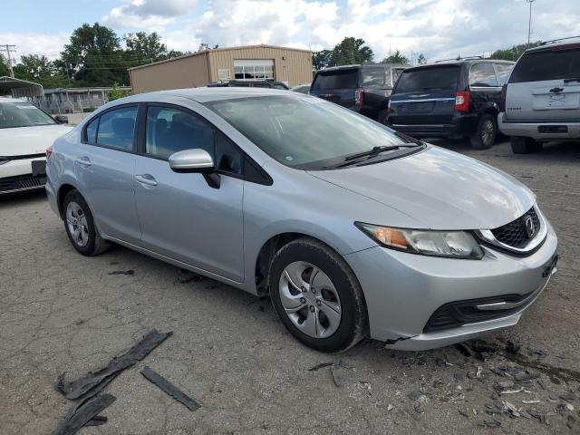 19XFB2E59EE063696 - 2014 HONDA CIVIC LX SILVER photo 4