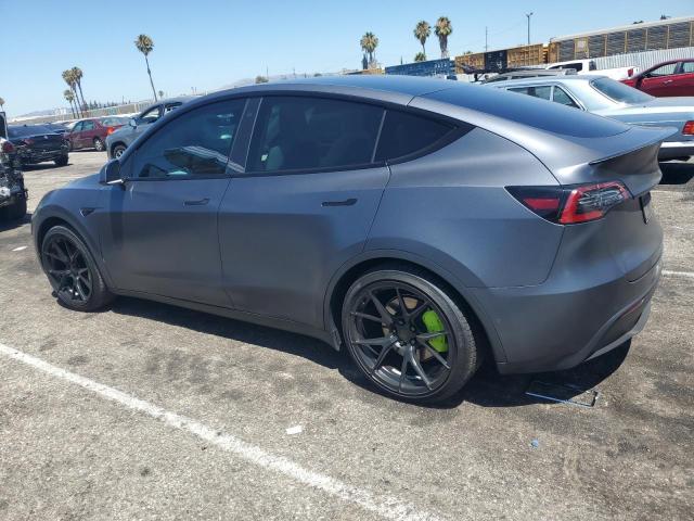 7SAYGDEF4NF444917 - 2022 TESLA MODEL Y 灰色 照片 2