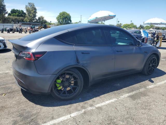 7SAYGDEF4NF444917 - 2022 TESLA MODEL Y 灰色 照片 3