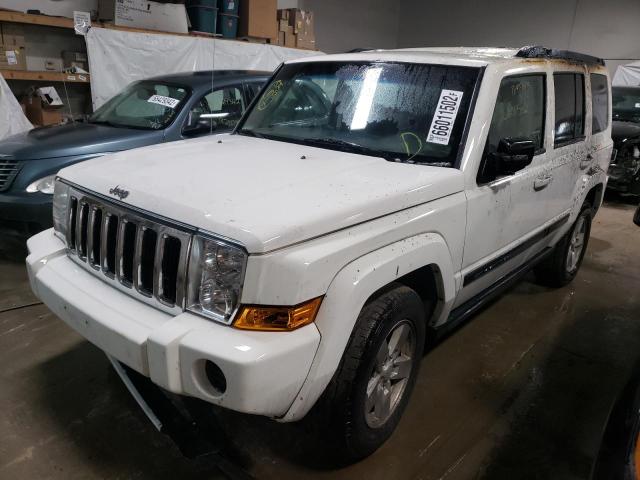 1J8HG48K87C690951 - 2007 JEEP COMMANDER 白色 照片 2