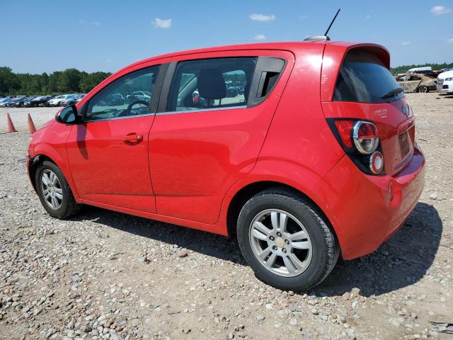 1G1JC6SH5F4161522 - 2015 CHEVROLET SONIC LT RED photo 2