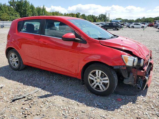 1G1JC6SH5F4161522 - 2015 CHEVROLET SONIC LT RED photo 4