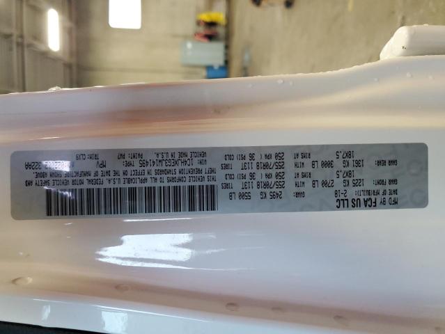 1C4HJXEG3JW141495 - 2018 JEEP WRANGLER U SAHARA თეთრი ფოტო 14