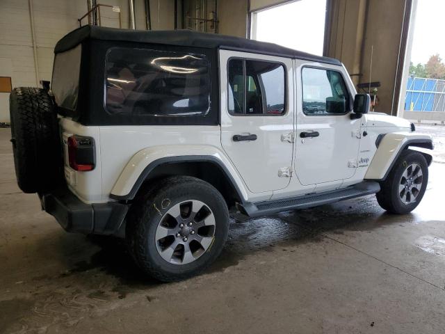 1C4HJXEG3JW141495 - 2018 JEEP WRANGLER U SAHARA თეთრი ფოტო 3