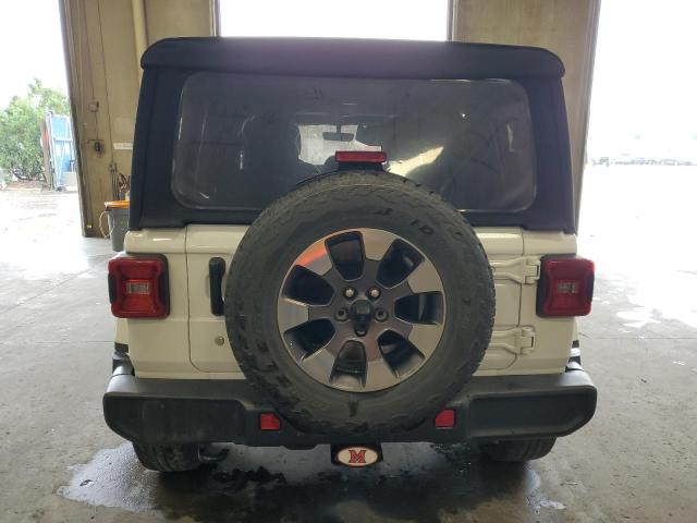 1C4HJXEG3JW141495 - 2018 JEEP WRANGLER U SAHARA თეთრი ფოტო 6