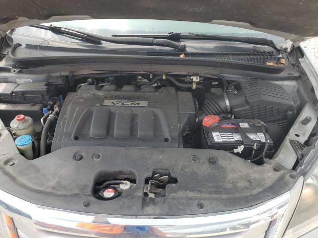 5FNRL3H60AB104578 - 2010 HONDA ODYSSEY EXL SILVER photo 12