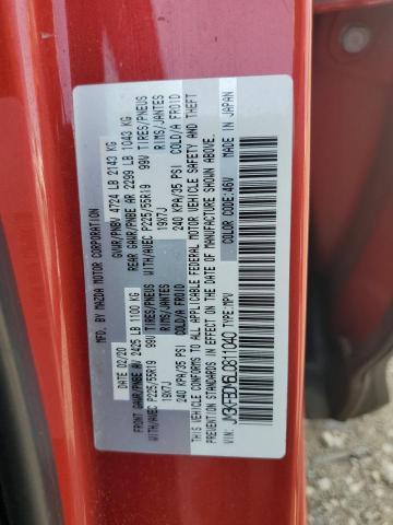JM3KFBDM6L0811040 - 2020 MAZDA CX-5 GRAND TOURING RED photo 13