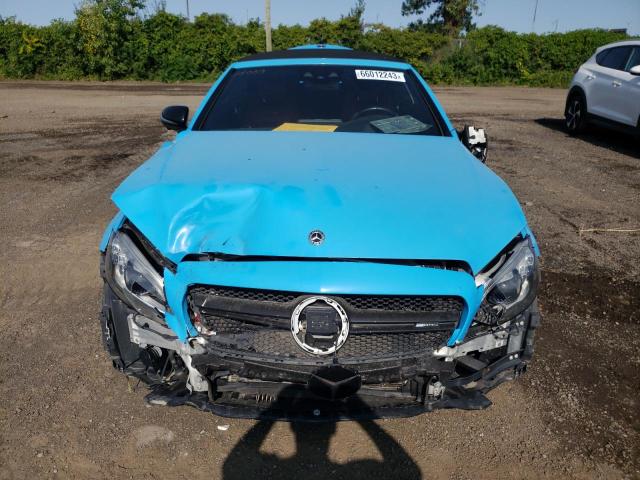 WDDWK6EB6KF866325 - 2019 MERCEDES-BENZ C 43 AMG BLUE photo 5