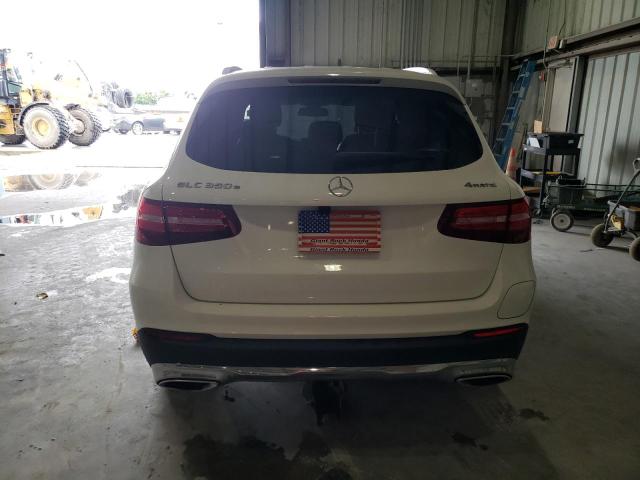 WDC0G5EB7KF604268 - 2019 MERCEDES-BENZ GLC 350E WHITE photo 6