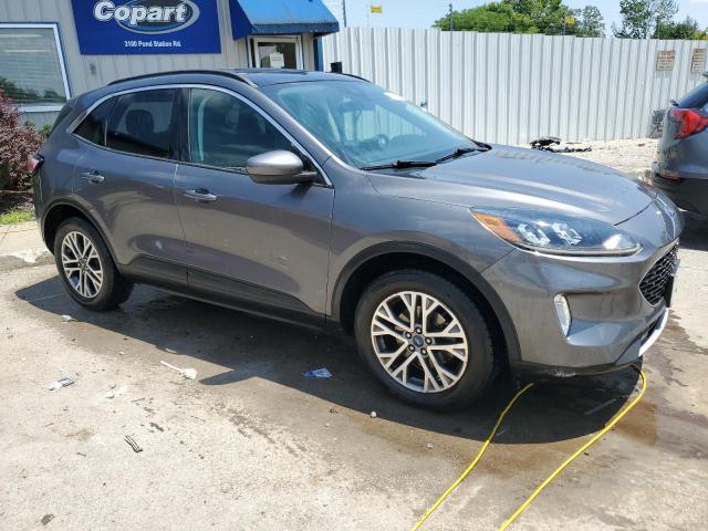 1FMCU9H66MUA61720 - 2021 FORD ESCAPE SEL GRAY photo 4
