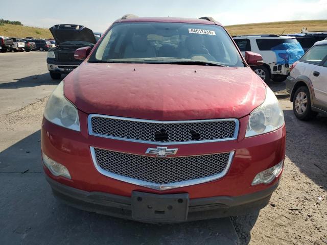 1GNKVLED5CJ408250 - 2012 CHEVROLET TRAVERSE LTZ RED photo 5