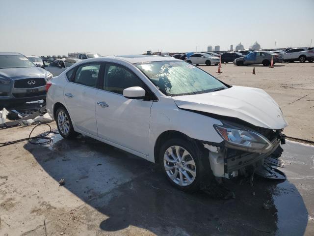 3N1AB7AP2HY299076 - 2017 NISSAN SENTRA S WHITE photo 4