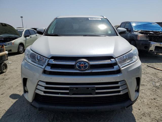 5TDJGRFH7HS033247 - 2017 TOYOTA HIGHLANDER HYBRID WHITE photo 5