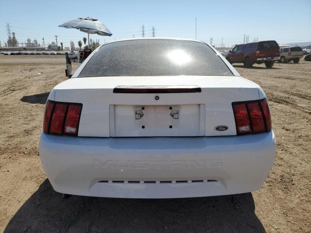 1FAFP40483F352184 - 2003 FORD MUSTANG WHITE photo 6