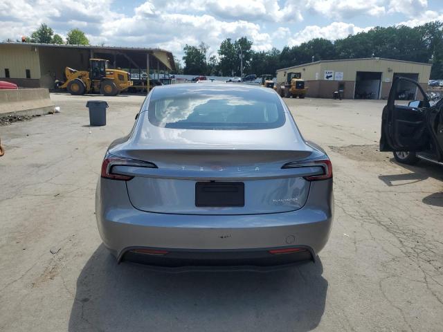 5YJ3E1EBXSF940907 - 2025 TESLA MODEL 3 فضي صورة 6