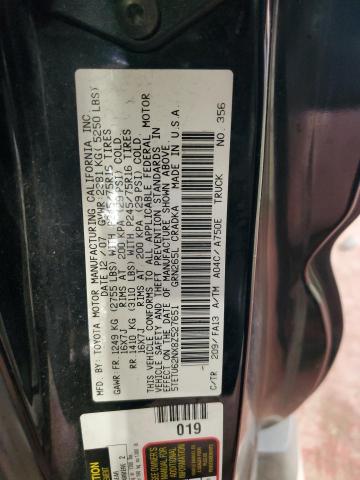 5TETU62NX8Z527651 - 2008 TOYOTA TACOMA PRERUNNER ACCESS CAB BLACK photo 13